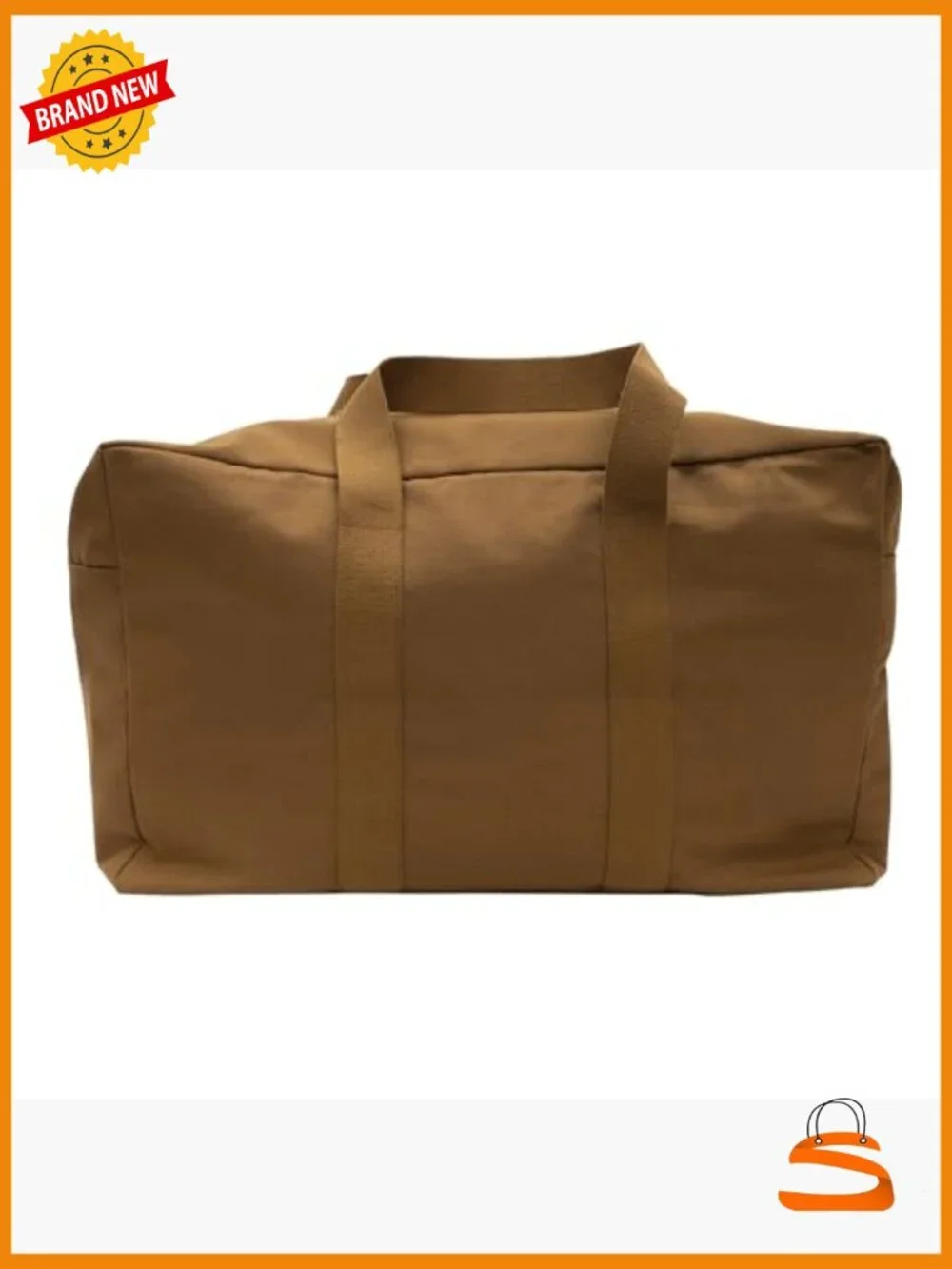 Extra Large Canvas Parachute Cargo Bag - 75L Travel Duffle